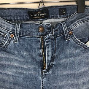 Lucky Brand Brooke Legging Jeans Raw Hem 8/29